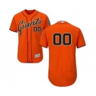 Men's San Francisco Giants Customized Alternate Orange Flex Base Custom Baseball Baseball Jersey