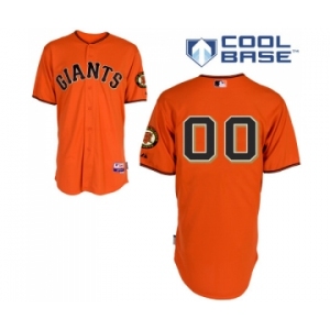 San Francisco Giants Personalized Custom orange Baseball Jersey