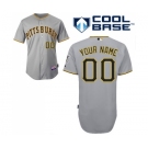 Pittsburgh Pirates Personalized custom grey Jersey