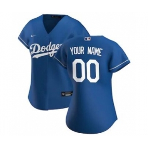 Women's Los Angeles Dodgers 2020 Alternate Replica Custom Jersey - Royal