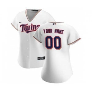 Women's Minnesota Twins 2020 Home Replica Custom Jersey - White