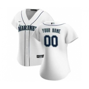 Women's Seattle Mariners 2020 Home Replica Custom Jersey - White