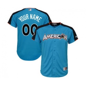 Youth American League Blue 2017 Baseball All-Star Game Personalized Home Run Derby Jersey