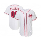 Youth Cincinnati Reds White Home Custom Baseball Baseball Jersey