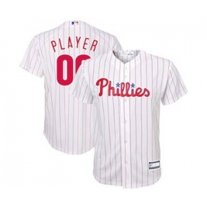 Youth Philadelphia Phillies White Home Custom Baseball Baseball Jersey