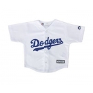 Toddler Los Angeles Dodgers Majestic Official Cool Base Customized Jersey - White