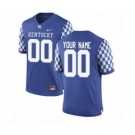 Men's Kentucky Wildcats Custom Name Number Navy College Football Jersey