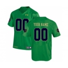 Men's Notre Dame Fighting Irish Custom Name Number NCAA Jersey - Kelly Green