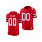 Men's Ohio State Buckeyes Custom Scarlet College Football Game Jersey