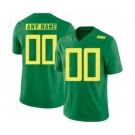 Men's Oregon Ducks Custom Name Number Green College Football Jersey