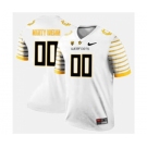 Men's Oregon Ducks Custom Name Number White Sewn NCAA Football Jersey