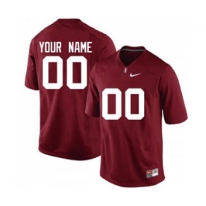 Men's Stanford Cardinal Custom Name Number Jersey NCAA Scarlet 19-20