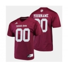 Men's Texas A&M Aggies Custom Name Number Maroon College Football Jersey