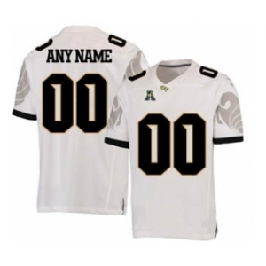 Men's UCF Knights Custom Name Number White NCAA College Football Jersey