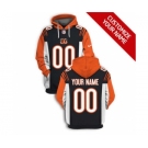 Men's Cincinnati Bengals Active Player Custom 2021 Black Pullover Football Hoodie