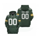 Men's Green Bay Packers Active Player Custom 2021 Green Pullover Football Hoodie 2