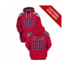 Men's Tennessee Titans Active Player Custom 2021 Red Pullover Football Hoodie