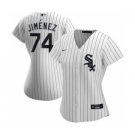 Women's Chicago White Sox #74 Eloy Jimenez White Stitched Baseball Jersey