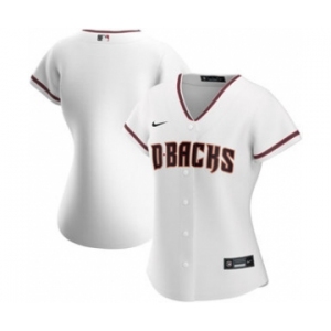 Women's Arizona Diamondbacks Home 2020 Baseball Team Jersey White