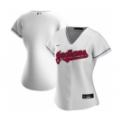 Women's Cleveland Indians Home 2020 Baseball Team Jersey White