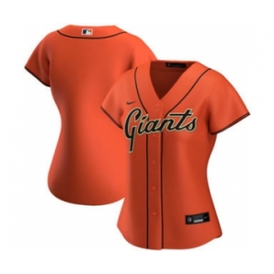 Women's San Francisco Giants Alternate 2020 Baseball Team Jersey Orange