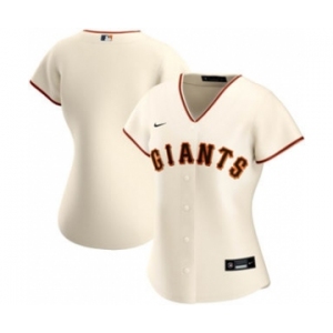 Women's San Francisco Giants Home 2020 Baseball Team Jersey Cream