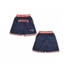 Men's New England Patriots Navy Shorts (Run Small)