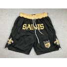 Men's New Orleans Saints Black Just Don Shorts