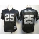 Oakland Raiders #25 Fred Biletnikoff Black Throwback Jersey