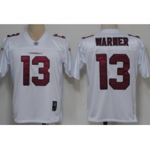 Reebok Arizona Cardinals #13 Kurt Warner White Jersey