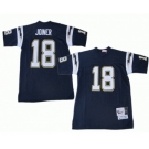 San Diego Chargers #18 Charlie Joiner Dark Blue Throwback Jersey