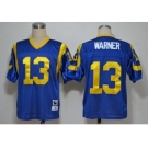 St. Louis Rams #13 Curt Warner Light Blue Throwback Jersey