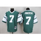 Men's Philadelphia Eagles #7 Ron Jaworski Light Green Throwback Jersey