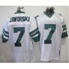 Philadelphia Eagles #7 Ron Jaworski White Throwback Jersey