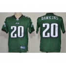 Reebok Philadelphia Eagles #20 Brian Dawkins Dark Green Jersey