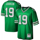 Mens New York Jets #19 Keyshawn Johnson  Green Mitchell & Ness Legacy Jersey