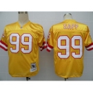 Tampa Bay Buccaneers #99 Warren Sapp Orange Throwback Jersey