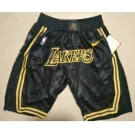 Men's Los Angeles Lakers Black With Lakers 2020 Nike City Edition Stitched Shorts