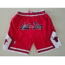 Bulls Red Just Don Mesh Shorts