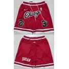 Men's Chicago Bulls Red Shorts