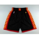 Golden State Warriors 2015 Chinese Black Fashion Short