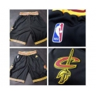 Men's Cleveland Cavaliers 2016 New Black Shorts