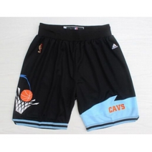 Men's Cleveland Cavaliers Black Throwback Short