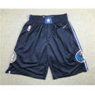 Men's Dallas Mavericks NEW Navy Blue 2020 NBA Swingman Stitched NBA Shorts