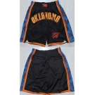 Men's Oklahoma City Thunder Black Shorts