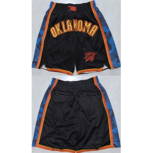 Men's Oklahoma City Thunder Black Shorts