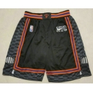 Men's New York Knicks Black Diamond 2022 City Edition Swingman Stitched Shorts