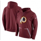 Men's Washington Redskins Nike Burgundy Champ Drive Vapor Speed Pullover Hoodie