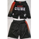 Men's Miami Heat Black City Edition Shorts (Run Small)