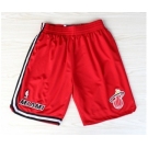 Miami Heat Red Throwback Short